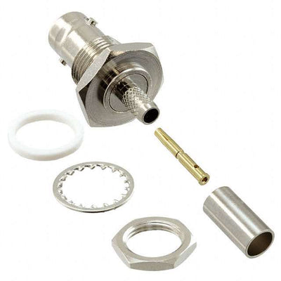 1-1337433-0 by TE Connectivity AMP Connectors - CONNECTOR BNC JACK STR 50 OHM SOLDER