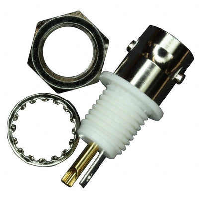1-1337452-0 by TE Connectivity AMP Connectors - CONNECTOR BNC JACK STR 50 OHM SOLDER