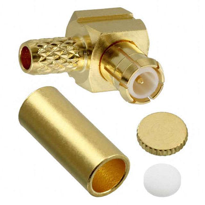 1-1337585-0 by TE Connectivity AMP Connectors - CONNECTOR MCX PLUG R/A 50 OHM SOLDER