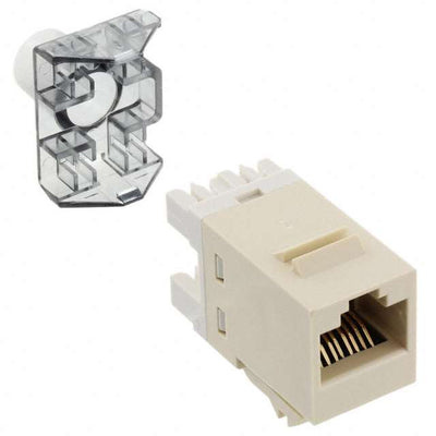 1-1375055-1 by TE Connectivity AMP Connectors - INSERT RJ45 JACK TO IDC CONN