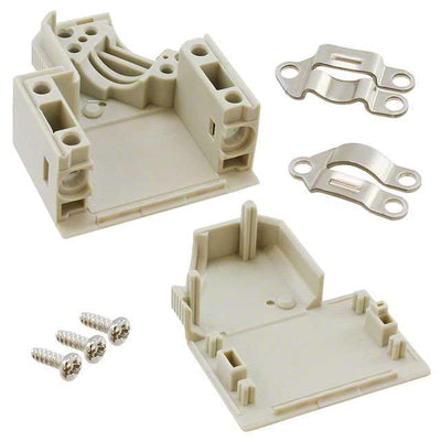 1-1393738-0 by TE Connectivity AMP Connectors - CONNECTOR BACKSHELL 9POS 37.5DEG GRAY