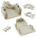 1-1393738-0 by TE Connectivity AMP Connectors - CONNECTOR BACKSHELL 9POS 37.5DEG GRAY
