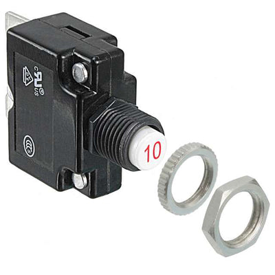 W57-XB1A4A10-10 by TE Connectivity Potter & Brumfield Relays - THERMAL CIRCUIT BREAKER10A 250VAC