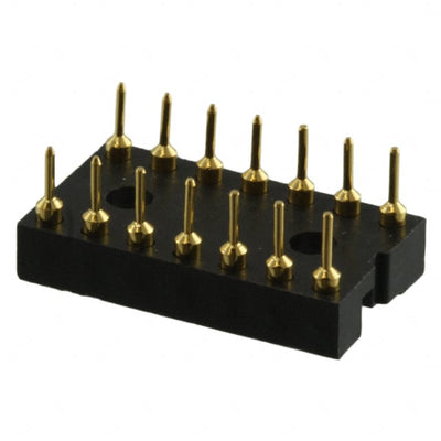514-AG10D by TE Connectivity AMP Connectors - CONNECTOR IC DIP SOCKET 14POS GOLD