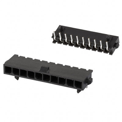 3-1445054-0 by TE Connectivity AMP Connectors - CONNECTOR HEADER R/A 10POS 3MM