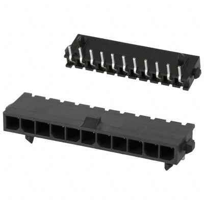 3-1445055-1 by TE Connectivity AMP Connectors - CONNECTOR HEADER R/A 11POS 3MM