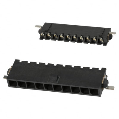 3-1445100-0 by TE Connectivity AMP Connectors - CONNECTOR HEADER SMD R/A 10POS 3MM