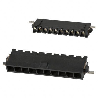 3-1445091-0 by TE Connectivity AMP Connectors - CONNECTOR HEADER SMD R/A 10POS 3MM