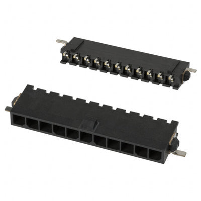 3-1445057-1 by TE Connectivity AMP Connectors - CONNECTOR HEADER SMD R/A 11POS 3MM