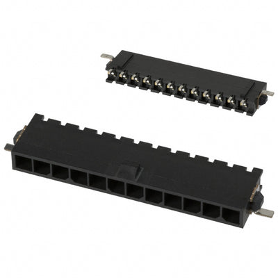 3-1445100-2 by TE Connectivity AMP Connectors - CONNECTOR HEADER SMD R/A 12POS 3MM