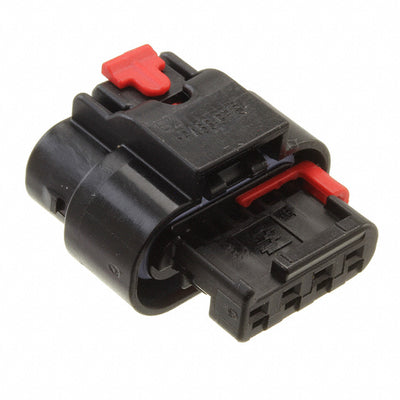 1-1456426-5 by TE Connectivity AMP Connectors - CONNECTOR RECPT HSG 4POS 4.00MM