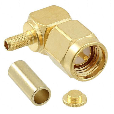 1-1478924-0 by TE Connectivity AMP Connectors - CONNECTOR SMA PLUG R/A 50 OHM SOLDER