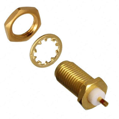 1-1478966-0 by TE Connectivity AMP Connectors - CONNECTOR SMA RCPT STR 50 OHM SOLDER