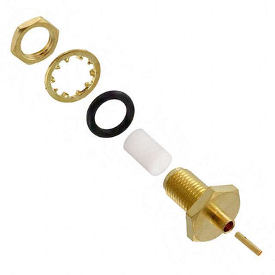 1-1478988-0 by TE Connectivity AMP Connectors - CONNECTOR SMA JACK STR 50 OHM SOLDER
