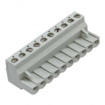 1-1546108-0 by TE Connectivity AMP Connectors - TERM BLOCK PLUG 10POS STR 5.08MM