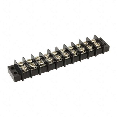 1-1546306-0 by TE Connectivity AMP Connectors - CONNECTOR BARRIER STRP 10CIRC 0.374