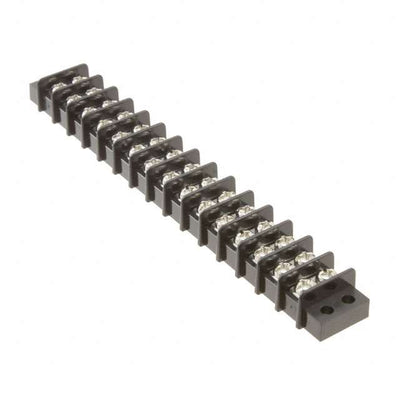 1-1546306-5 by TE Connectivity AMP Connectors - CONNECTOR BARRIER STRP 15CIRC 0.374