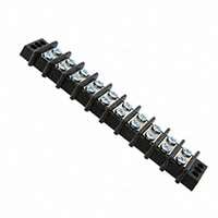 1-1546310-0 by TE Connectivity AMP Connectors - CONNECTOR BARRIER STRP 10CIRC 0.563