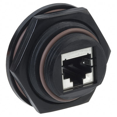 1-1546405-1 by TE Connectivity AMP Connectors - CONNECTOR MOD JACK 8P8C UNSHIELDED