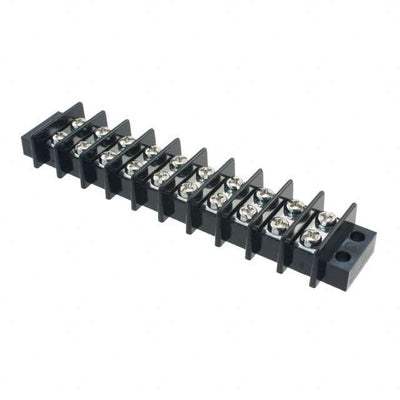 1-1546670-0 by TE Connectivity AMP Connectors - CONNECTOR BARRIER STRP 10CIRC 0.437