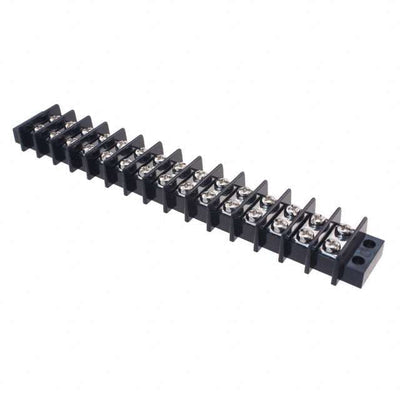 1-1546670-5 by TE Connectivity AMP Connectors - CONNECTOR BARRIER STRP 15CIRC 0.437