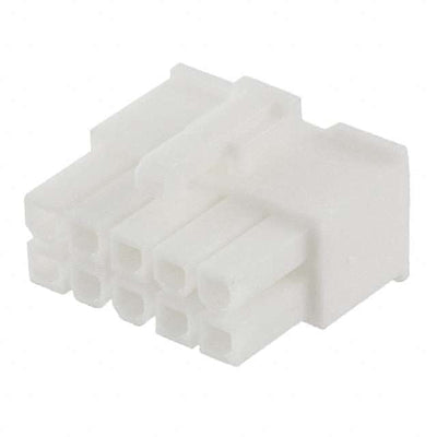 1-1586019-0 by TE Connectivity AMP Connectors - CONNECTOR RECPT HSG 10POS 4.20MM