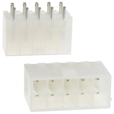 1-1586037-0 by TE Connectivity AMP Connectors - CONNECTOR HEADER VERT 10POS 4.2MM