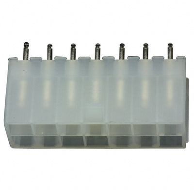 1-1586037-4 by TE Connectivity AMP Connectors - CONNECTOR HEADER VERT 14POS 4.2MM