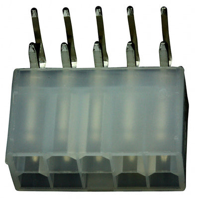 1-1586041-0 by TE Connectivity AMP Connectors - CONNECTOR HEADER R/A 10POS 4.2MM