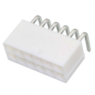 1-1586042-2 by TE Connectivity AMP Connectors - CONNECTOR HEADER R/A 12POS 4.2MM