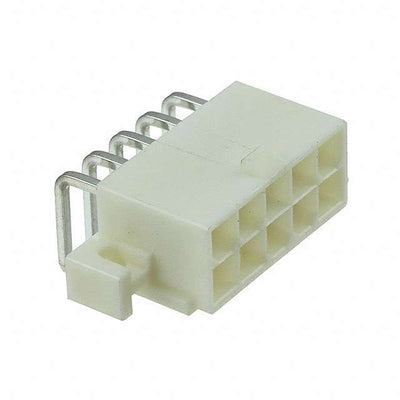 1-1586044-0 by TE Connectivity AMP Connectors - CONNECTOR HEADER R/A 10POS 4.2MM