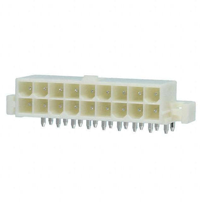 1-1586044-8 by TE Connectivity AMP Connectors - CONNECTOR HEADER R/A 18POS 4.2MM