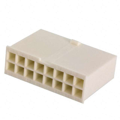 1-1586862-6 by TE Connectivity AMP Connectors - CONNECTOR PLUG HSG 16POS 4.20MM