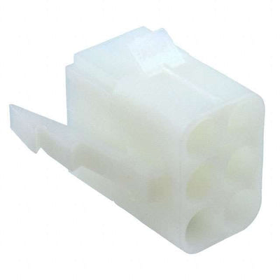 1-163036-0 by TE Connectivity AMP Connectors - CONNECTOR RECPT HSG 6POS 7.11MM