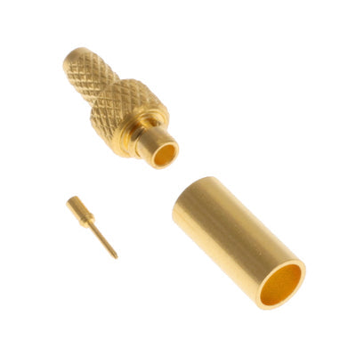 1-1634000-0 by TE Connectivity AMP Connectors - CONNECTOR MMCX PLUG STR 50 OHM SOLDER