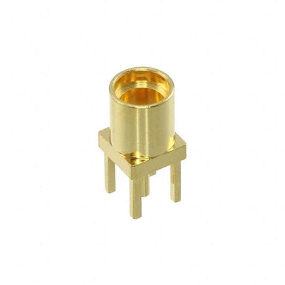 1-1634009-0 by TE Connectivity AMP Connectors - CONNECTOR MMCX RCPT STR 50 OHM PCB