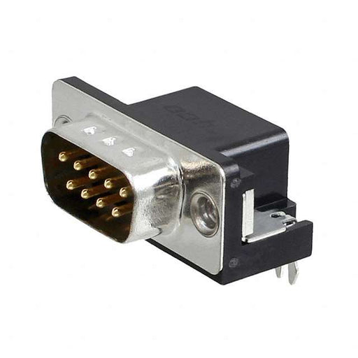 1-1634580-2 by TE Connectivity AMP Connectors - CONNECTOR D-SUB PLUG 9POS R/A SLDR