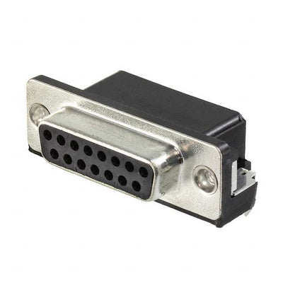 1-1634585-2 by TE Connectivity AMP Connectors - CONNECTOR D-SUB RCPT 15POS R/A SLDR