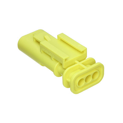 1-1703494-4 by TE Connectivity AMP Connectors - CONNECTOR PLUG HSG 3POS 4.00MM