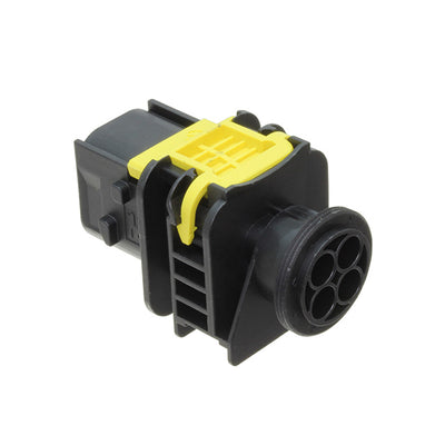 1-1703818-1 by TE Connectivity AMP Connectors - CONNECTOR PLUG HSG 4POS 6.00MM