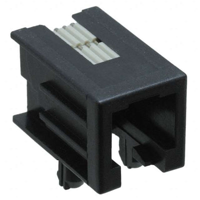 215875-1 by TE Connectivity AMP Connectors - CONNECTOR MOD JACK 4P4C R/A UNSHLD