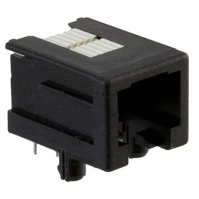 1-1705950-1 by TE Connectivity AMP Connectors - CONNECTOR MOD JACK 6P6C R/A UNSHLD