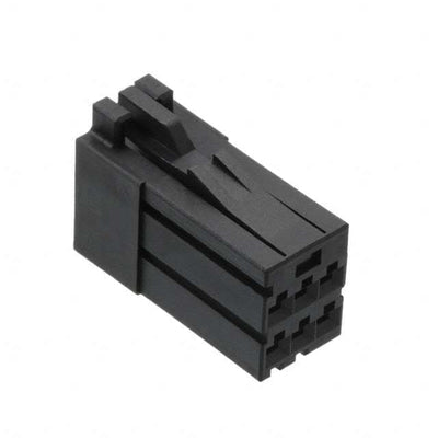 1-1717834-3 by TE Connectivity AMP Connectors - CONNECTOR RECPT HSG 6POS 2.50MM