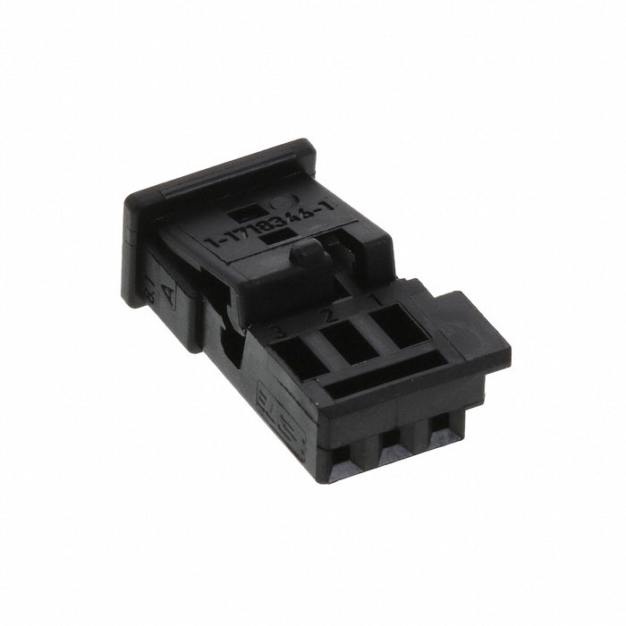 1-1718346-1 by TE Connectivity AMP Connectors - CONNECTOR RECPT HSG 3POS 2.54MM