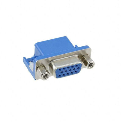1-1734344-1 by TE Connectivity AMP Connectors - CONNECTOR D-SUB HD RCPT 15P R/A SLDR