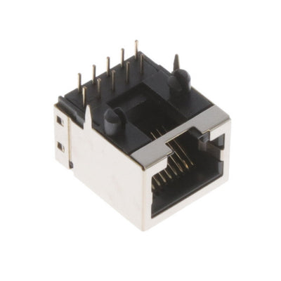 1-1734580-1 by TE Connectivity AMP Connectors - CONNECTOR MOD 10P10C R/A UNSHLD