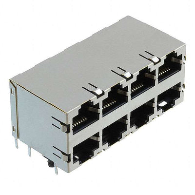 1-1734715-2 by TE Connectivity AMP Connectors - CONNECTOR MOD JACK 8P8C R/A SHIELDED