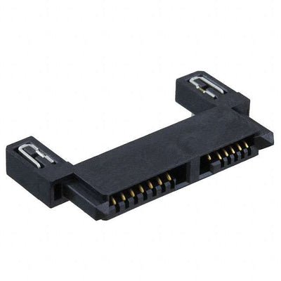 1-1735413-1 by TE Connectivity AMP Connectors - CONNECTOR SATA RCPT 13POS SLD R/A SMD