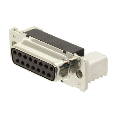 1-1740196-2 by TE Connectivity AMP Connectors - CONNECTOR D-SUB RCPT 15P SMD R/A SLDR