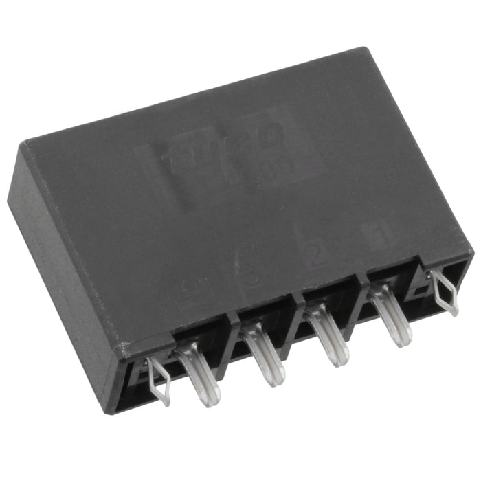 1-1747277-4 by TE Connectivity AMP Connectors - CONNECTOR HEADER VERT 4POS 6.35MM